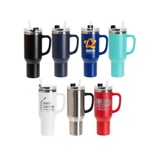 40oz Simply Engraving Tumbler with Handle