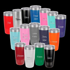 Stainless Steel Personalized Tumbler Travel Mug