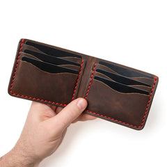 Leather Traditional Wallet - Heritage Brown