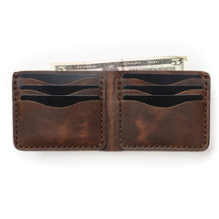Leather Traditional Wallet - Heritage Brown