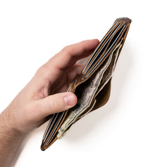 Leather Traditional Wallet - Heritage Brown