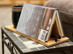 Book Placeholder Night Stand End Table Book Valet Gift for book Lovers
