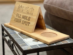 Book Placeholder Night Stand End Table Book Valet Gift for book Lovers