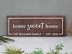 ome Sweet Home Sign, Our first home Sign, New Home Sign,
