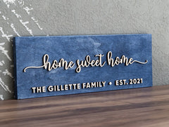 ome Sweet Home Sign, Our first home Sign, New Home Sign,