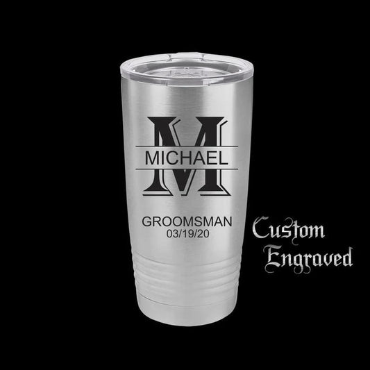 Stainless Steel Personalized Tumbler Travel Mug