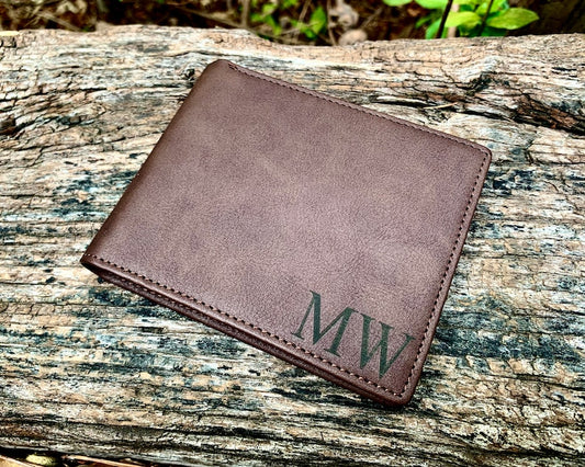 Personalized Leather Wallet Mens Wallet Leather Personalized Wallets for Men
