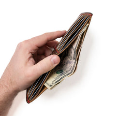 Leather Traditional Wallet - Heritage Brown